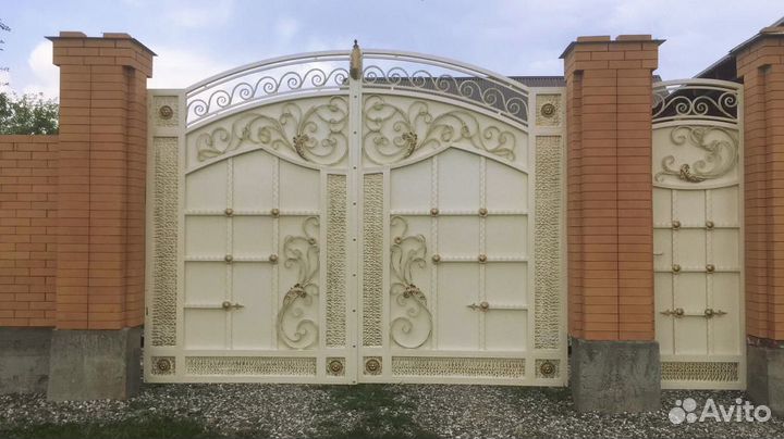 Кованые ворота