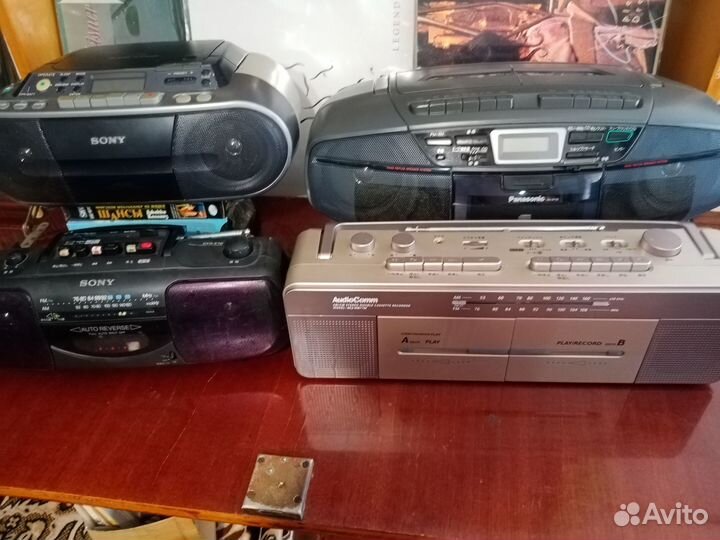 Магнитолы Panasonic CD, Sony CD, кассетники Sony