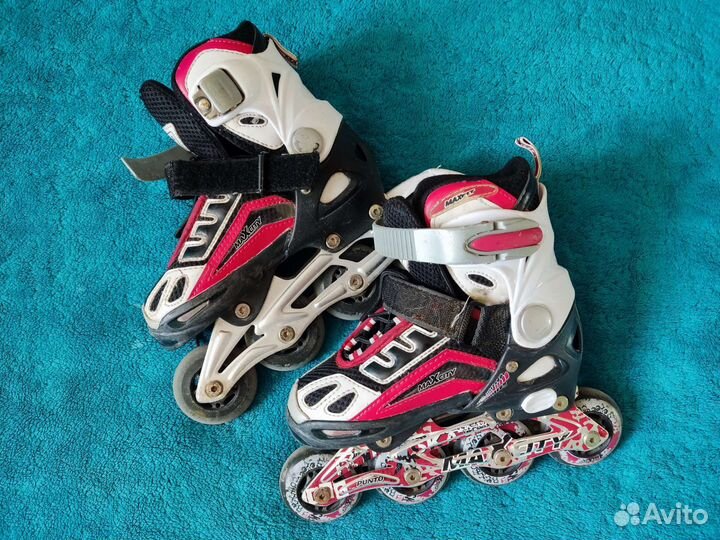 Роликовые коньки раздвижные 29-32