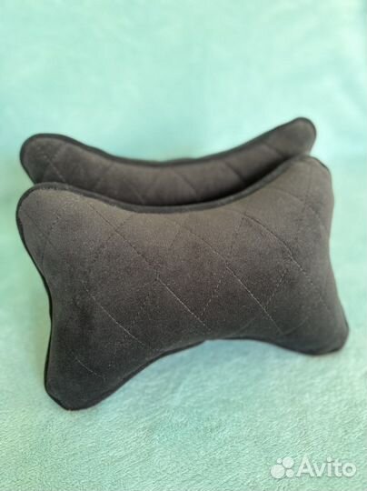 Автомобильные подушки эко кожа, замша, алькантара