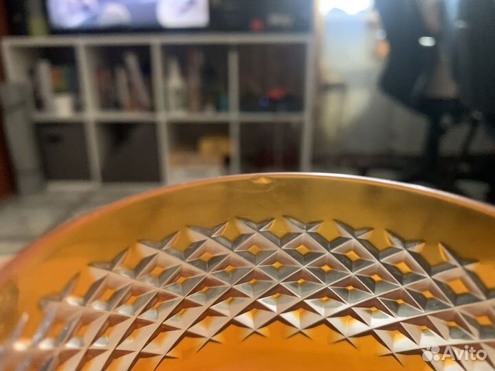 Хрустальные фужеры ГДР цветные