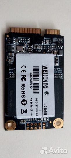 Msata SSD 128 гб