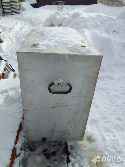 Бак из алюминия 500*800*800