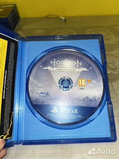 Horizon zero dawn complete edition ps4 диск