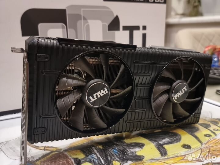 Видеокарта rtx 3060ti palit dual 8g