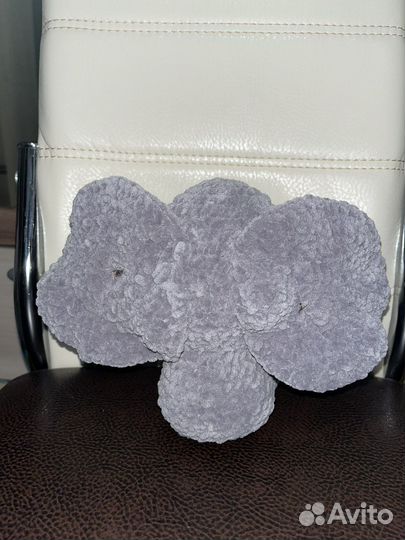 Слоник из плюшевой пряжи своими руками