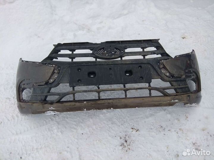 Продам бампер и капот лада гранта 2190