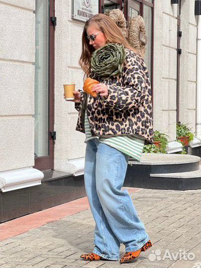 Джинсы широкие y2k love republic