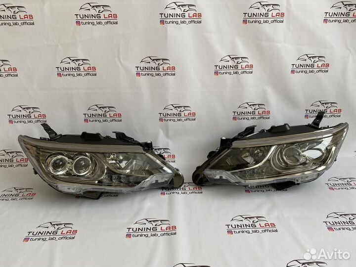 Camry 55 оптика Фары Двухлинзовые Exclusive A3DE2