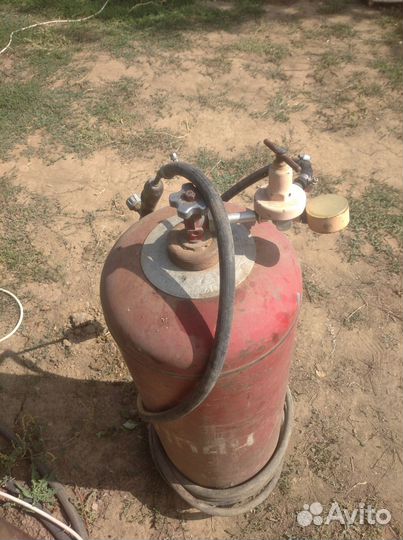 Газовая горелка с баллоном