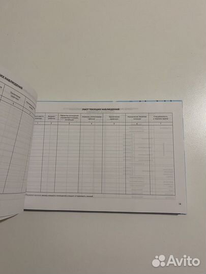 Медицинская карта ребенка