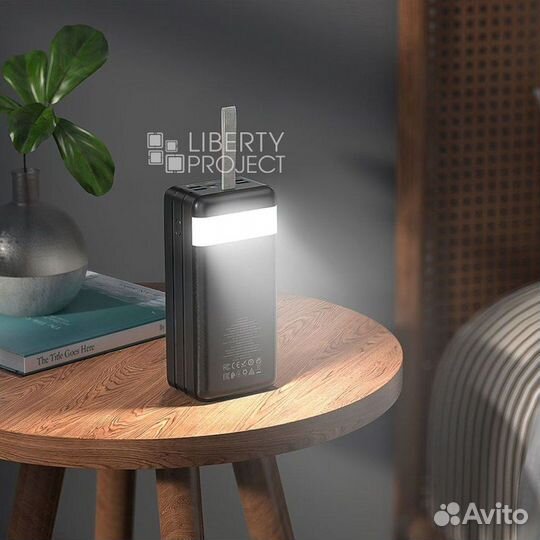 Внешний акб hoco J86B Powermaster 60000mAh, 4xUSB