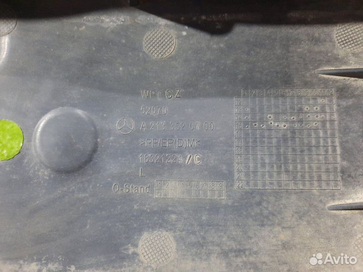 Пыльник задний левый Mercedes C220 W205 651.921