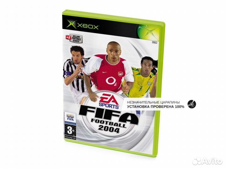 FIFA Football 2004, б/у, незнач.царап., английский