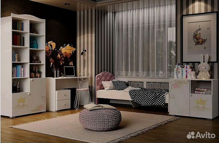 Мебель в детскую на заказ от производителя