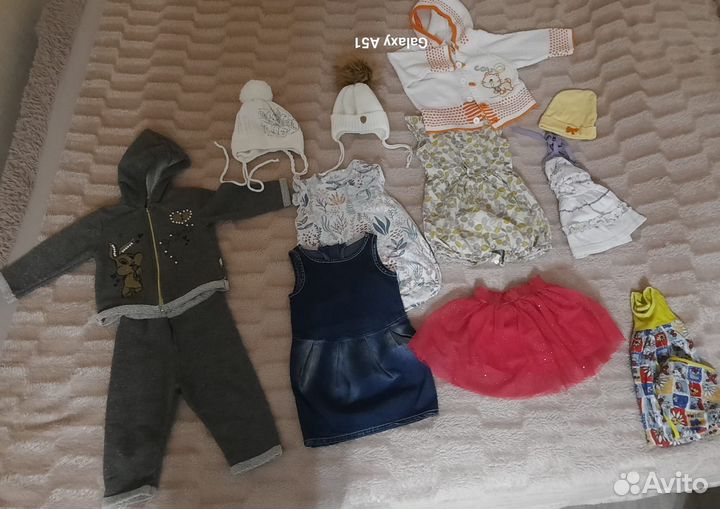 Детские вещи пакетом для девочек 86
