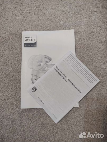 Молокоотсос philips avent электрический