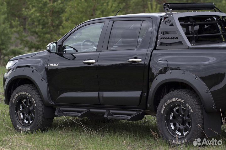 Расширители арок для Тойота hilux