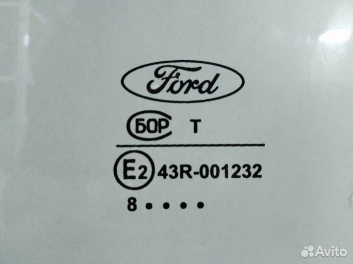 Стекло двери задней правой Ford Focus 2 DA 2005-20