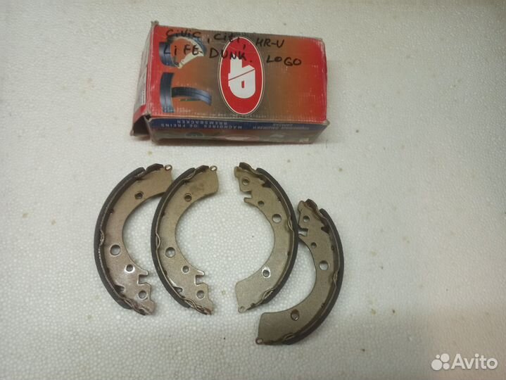 Колодки тормозные задние Honda accord 3, civic 4