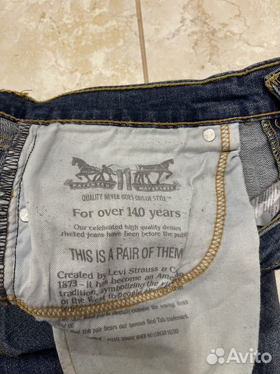 Джинсы мужские levis