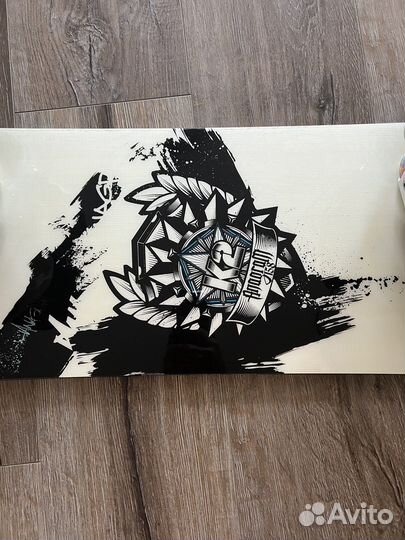 Комплект сноуборд, крепление, ботинки