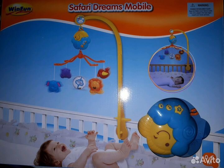 Музыкальная мобиль в кроватку