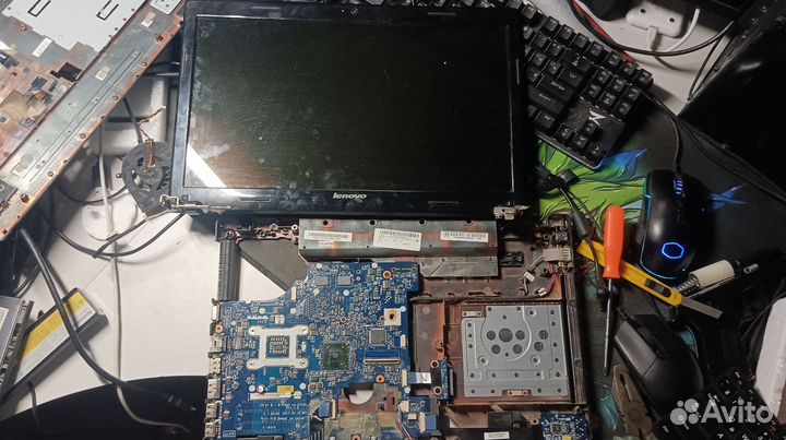 Lenovo g570 запчасти (разбор)
