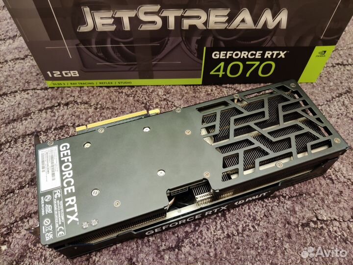 Palit RTX 4070 12gb на гарантии Днс