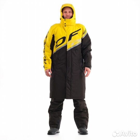 Плащ зимний DragonFly race coat Yellow