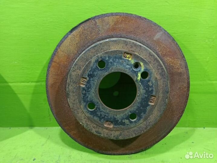 Диск тормозной задний Hyundai Solaris седан G4FC