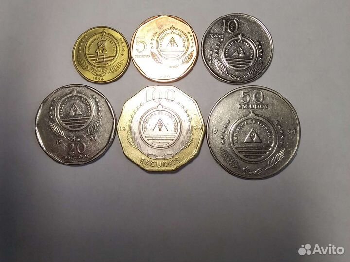 Монеты Кабо - Верде