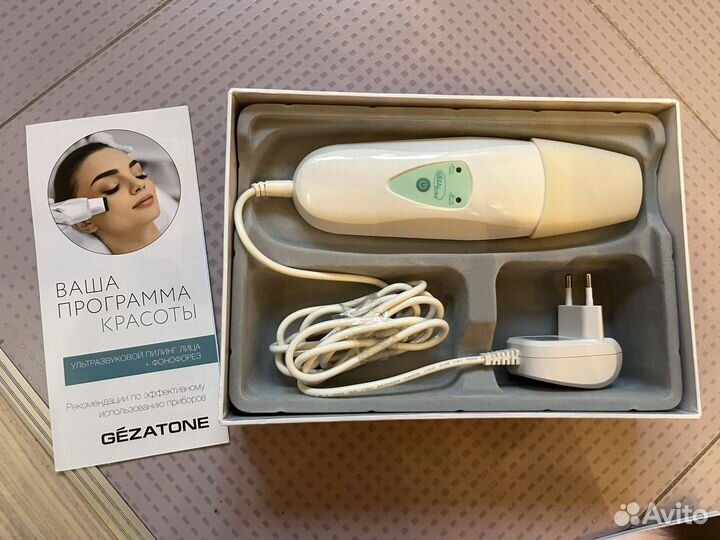 Прибор для ультразвуковой чистки лица Gezatone