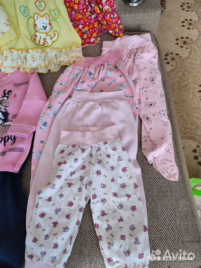 Вещи пакетом на девочку