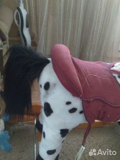 Каталка - качалка лошадка на колесах