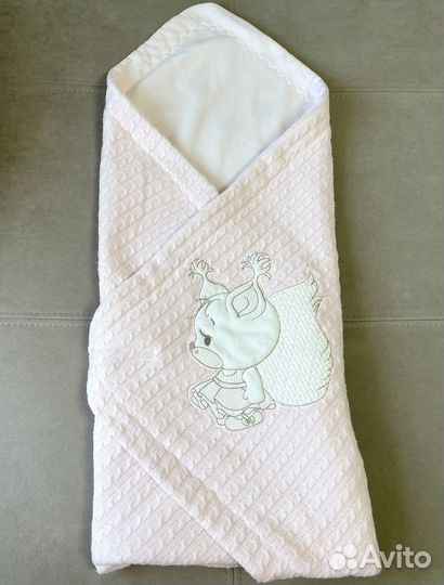 Конверт-одеялко на выписку для девочки лето