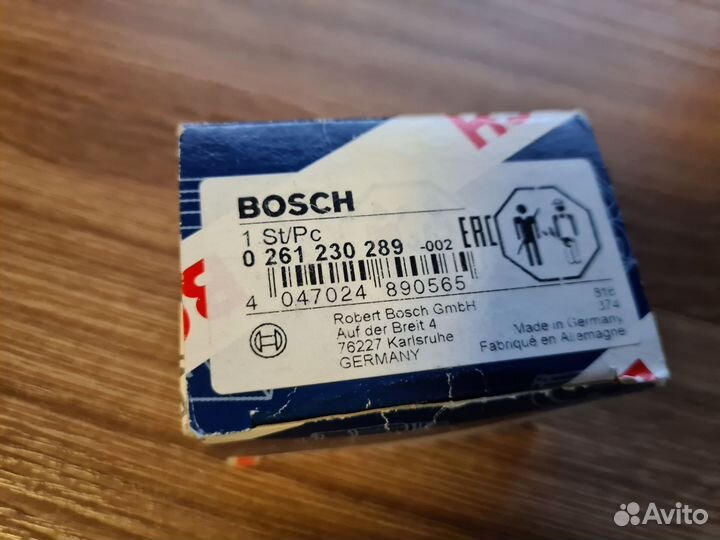 Датчик абсолютного давления воздуха Bosch на Опель