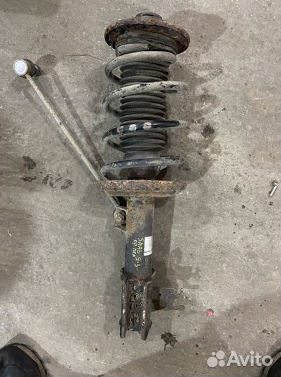 Стойка передняя правая сааб 9.3