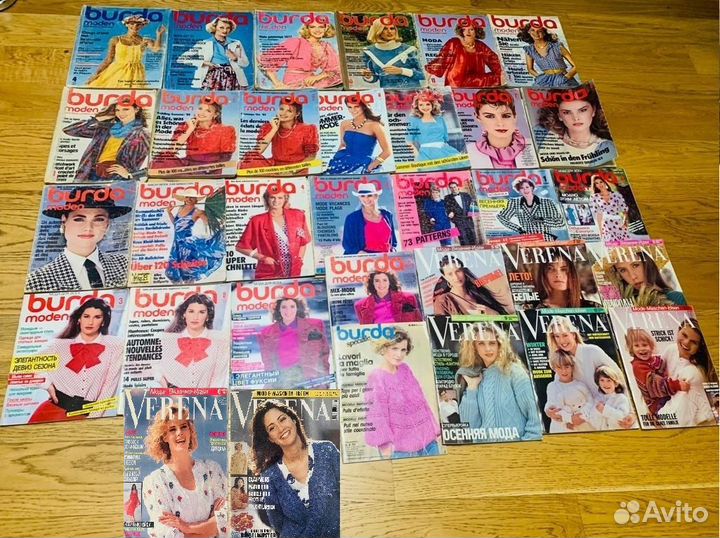 Бурда, Verena, европ. журналы, ретро и современные