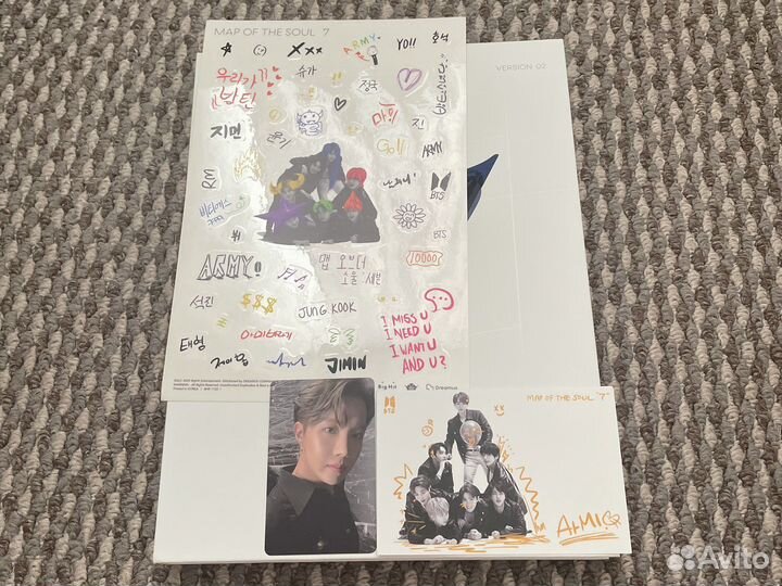 Альбом BTS «map of the soul 7»