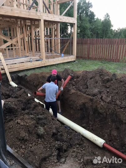 Септик, водоснабжение, кессон под ключ Красноярск