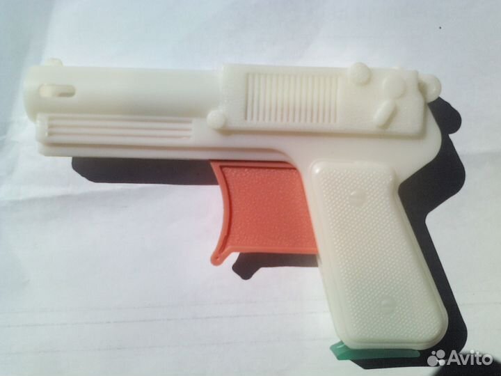 Детская игрушка Пистолет компрессионный 1992 г