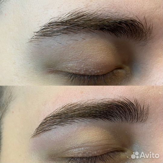 Оформление бровей