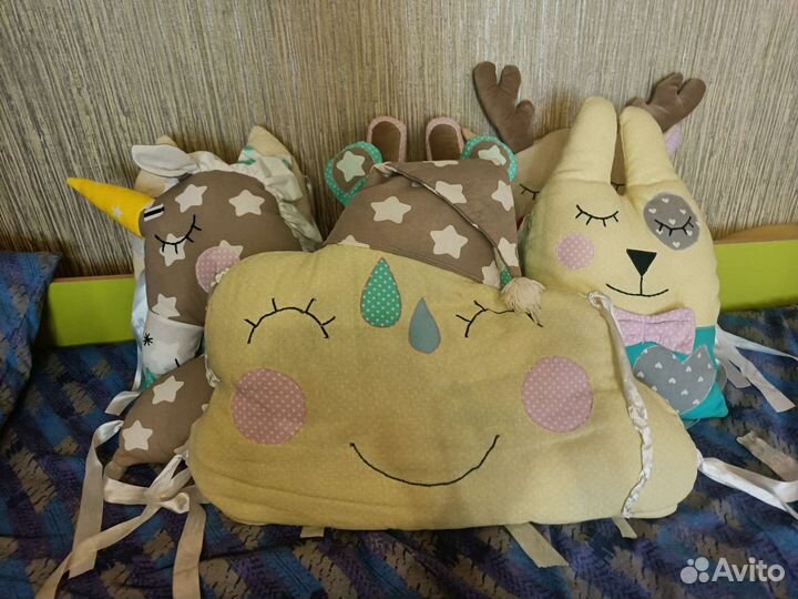 Бортики в кроватку