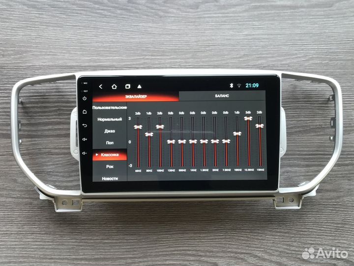 Магнитола Kia Sportage 4 QL с камерой