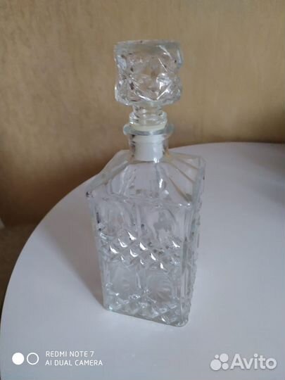 Штоф хрустальный