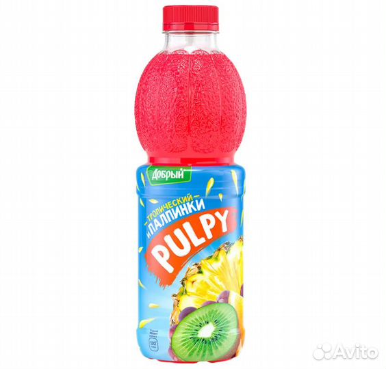 Напиток Добрый Палпи Тропический 0,45л
