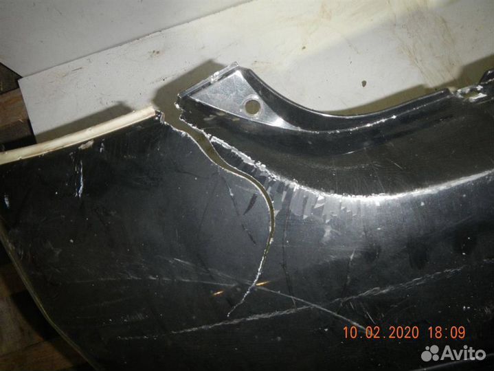 Бампер задний Renault Logan II 2014)