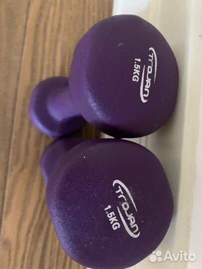 Гантели 1,5 кг