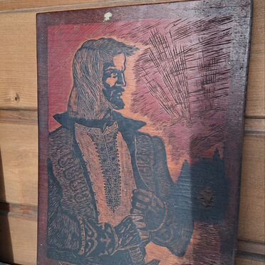 Деревянное панно СССР